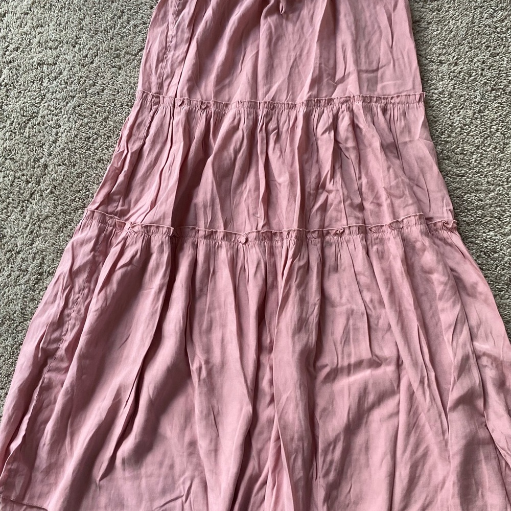 Shein women’s small thin pink midi skirt - Picture 5 of 5